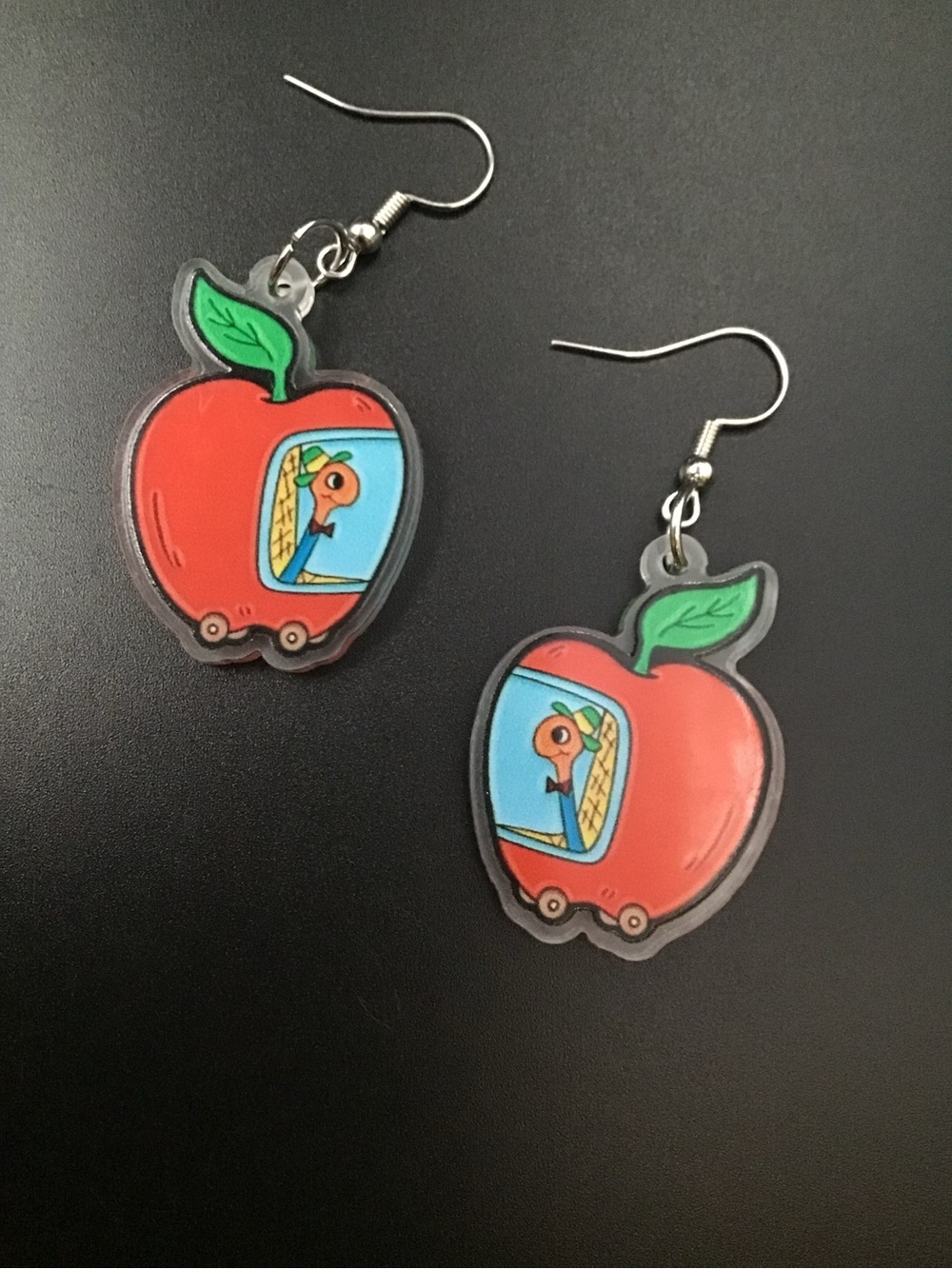 Scarry Worm Earrings